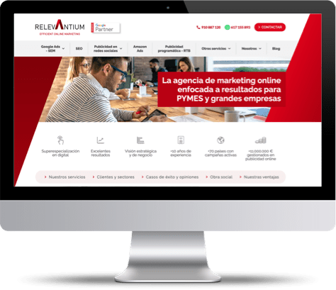 usabilidad web Relevantium
